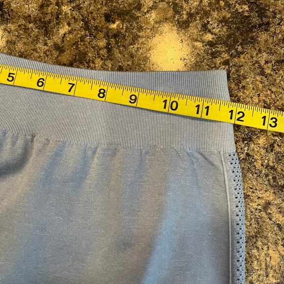 The Beginning Of Blue Leggings with Mesh and Cutout Large / XL - Picture 6 of 7